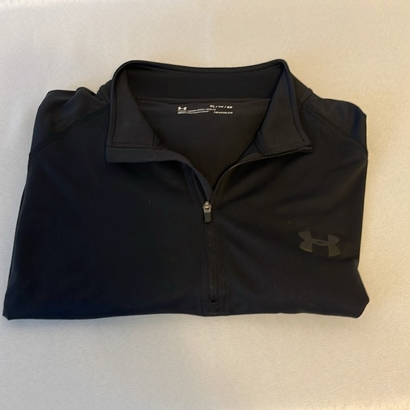 Men XL/TG/EG Black UnderArmour long sleeve - Picture 6 of 6